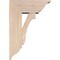 Ekena Millwork Imperial Traditional Smooth Bracket w/ Offset Brace, Douglas Fir, 7 1/2"W x 18"D x 26"H BKT0806X18X26IMP01SDF - alternate 3